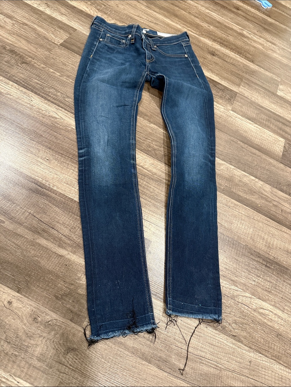 rag & bone Dark Wash Skinny Jeans